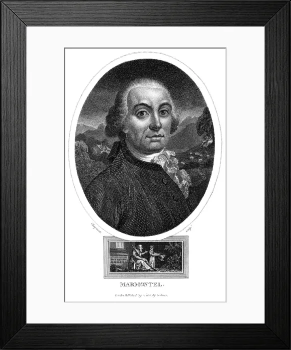 Framed Print : Jean Francois Marmontel Framed Print : Jean Francois Marmontel