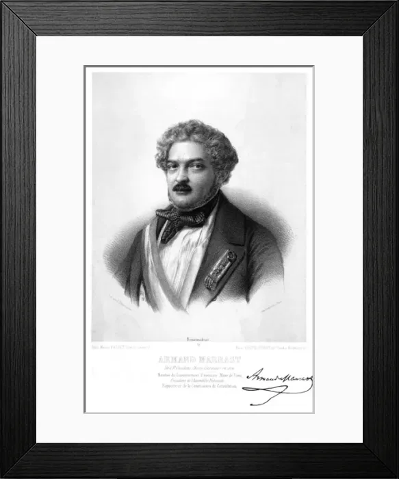 Framed Print : Armand Marrast Framed Print : Armand Marrast