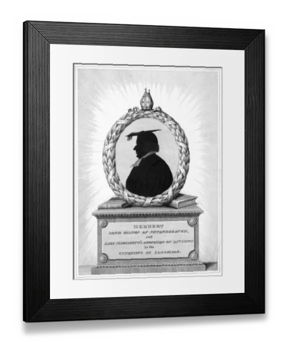 Framed Print : Herbert Marsh Silhouette Framed Print : Herbert Marsh Silhouette