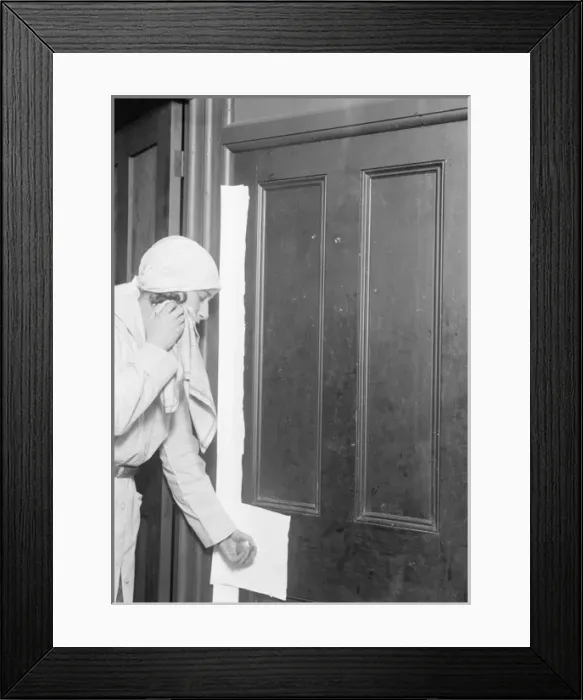 Framed Print : Disinfecting a Room Framed Print : Disinfecting a Room