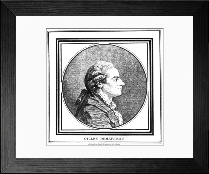 Framed Print : Gilles Demarteau Framed Print : Gilles Demarteau
