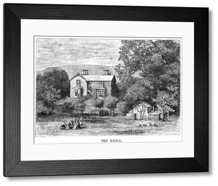 Framed Print : Harriet Martineaus Home Framed Print : Harriet Martineaus Home