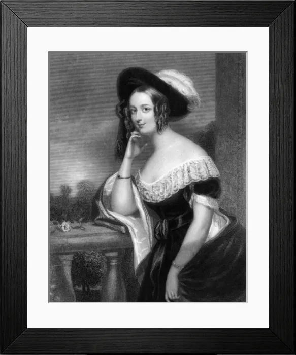 Framed Print : Mrs Mountjoy Martyn Framed Print : Mrs Mountjoy Martyn
