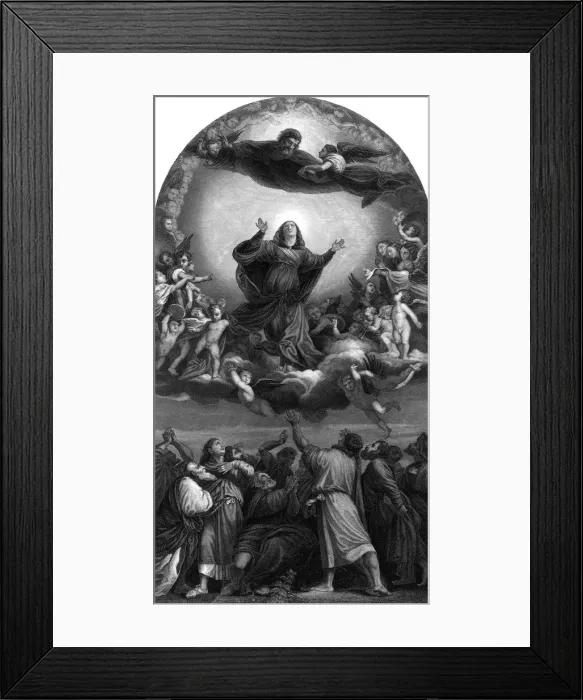 Framed Print : Mary Ascends Framed Print : Mary Ascends