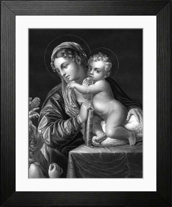 Framed Print : Mary and Jesus Framed Print : Mary and Jesus