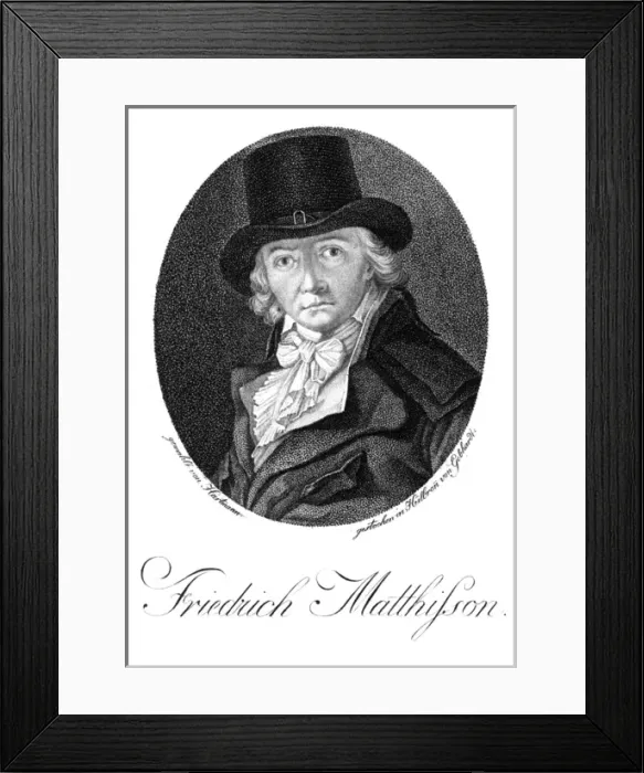 Framed Print : Friedrich Von Matthisson Framed Print : Friedrich Von Matthisson