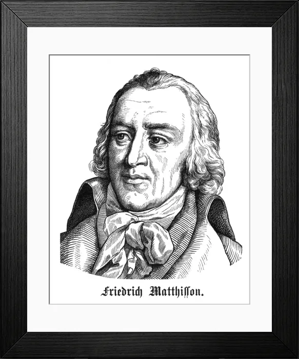 Framed Print : Friedrich Von Matthisson Framed Print : Friedrich Von Matthisson