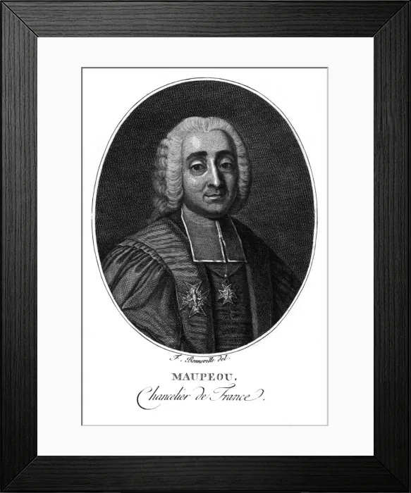 Framed Print : Rene De Maupeou Framed Print : Rene De Maupeou