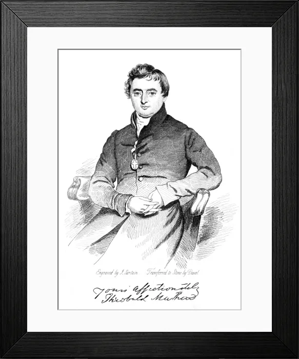 Framed Print : Theobald Mathew Framed Print : Theobald Mathew