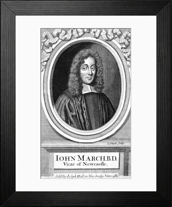 Framed Print : John March, Churchman Framed Print : John March, Churchman