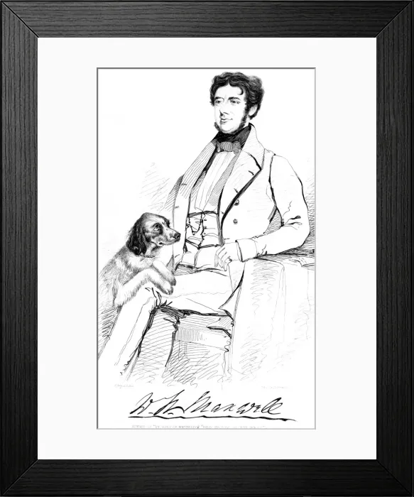 Framed Print : Wm. Hamilton Maxwell - 2 Framed Print : Wm. Hamilton Maxwell - 2