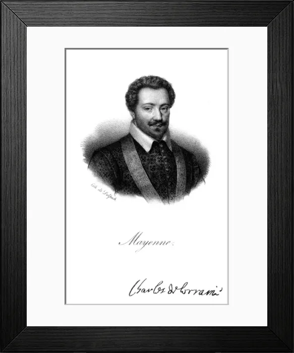 Framed Print : Charles Duc Mayenne
