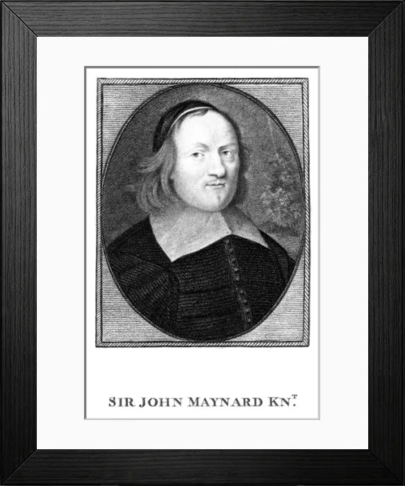 Framed Print : Sir John Maynard Framed Print : Sir John Maynard