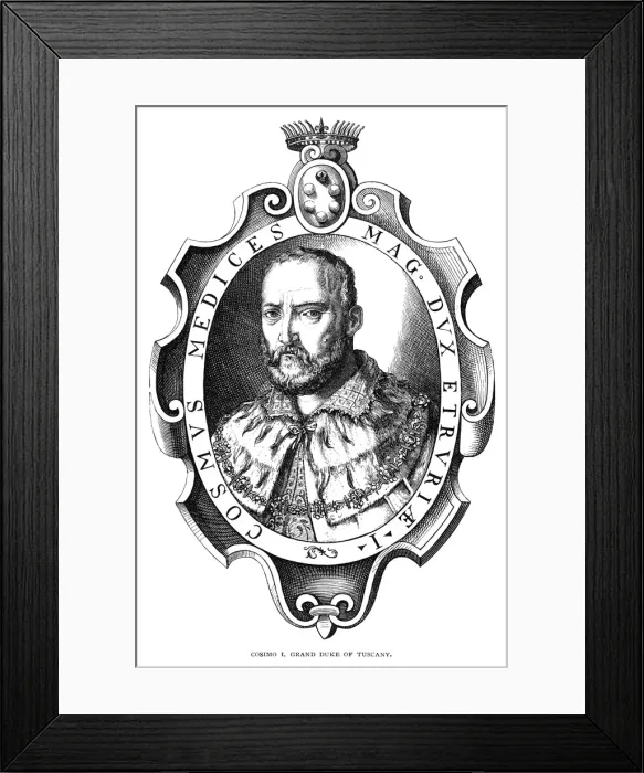 Framed Print : Cosimo I De Medici Framed Print : Cosimo I De Medici