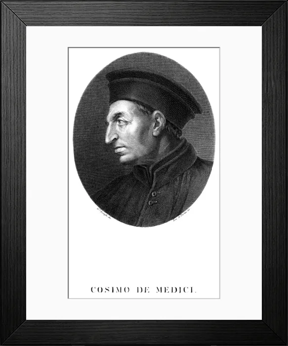 Framed Print : Cosimo De Medici Framed Print : Cosimo De Medici
