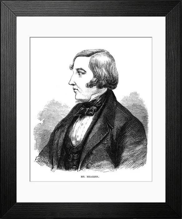 Framed Print : Thos. Francis Meagher Framed Print : Thos. Francis Meagher