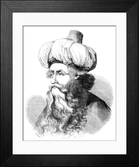Framed Print : Israel Van Mechenem