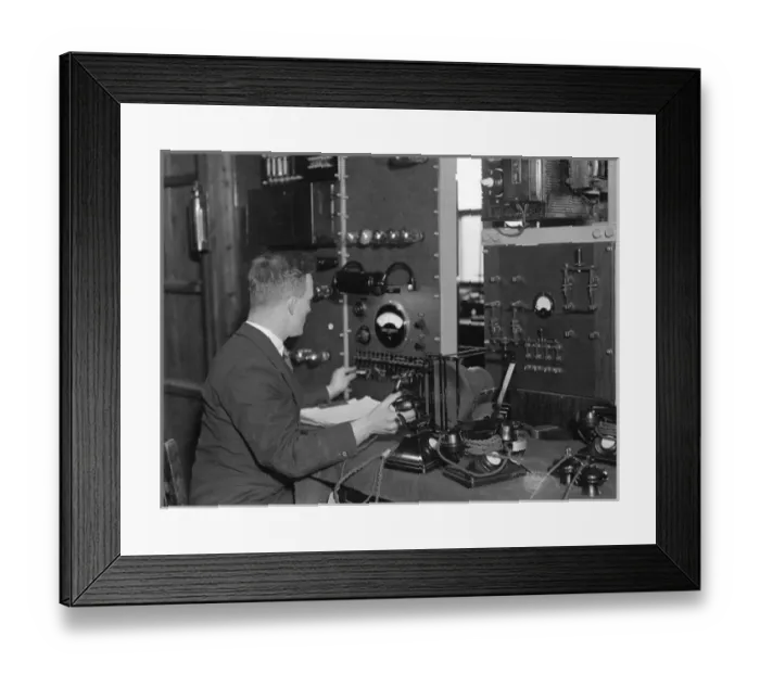 Framed Print : Telephone Engineer Framed Print : Telephone Engineer