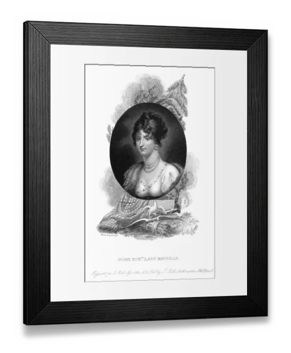 Framed Print : Jane Vctss Melville Framed Print : Jane Vctss Melville
