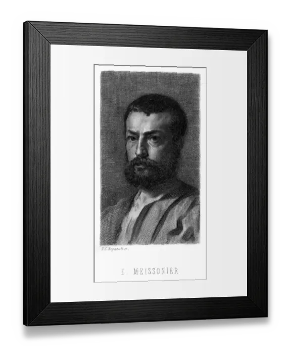 Framed Print : Meissonier Young Framed Print : Meissonier Young