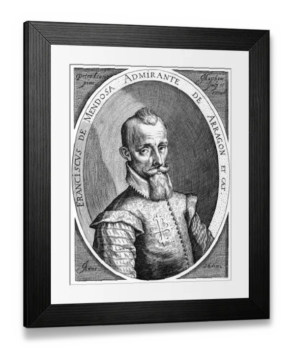 Framed Print : Francisco De Mendoza 2 Framed Print : Francisco De Mendoza 2