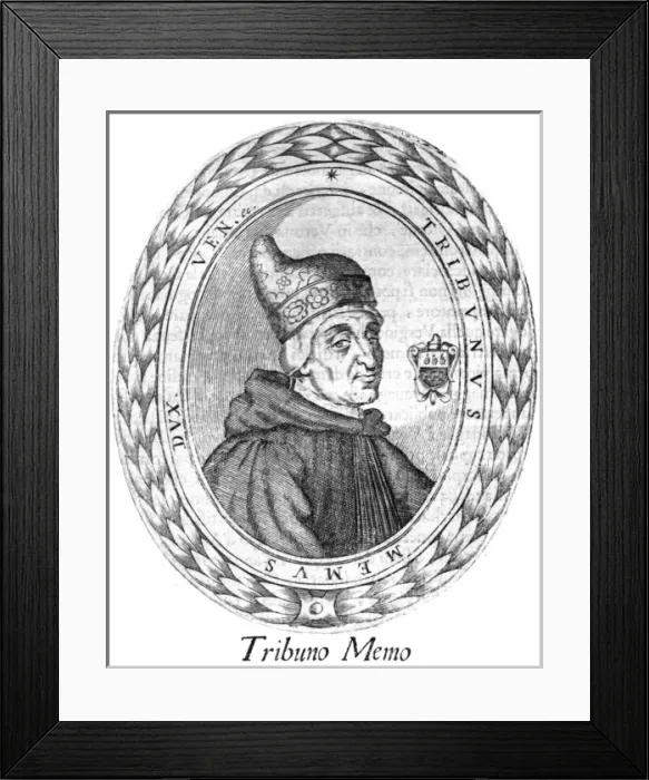 Framed Print : Tribuno Memmo Framed Print : Tribuno Memmo