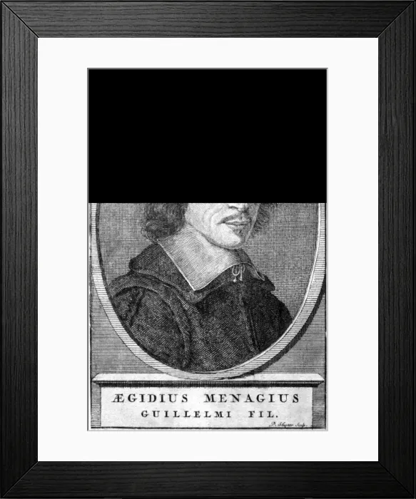 Framed Print : Gilles Menage Framed Print : Gilles Menage