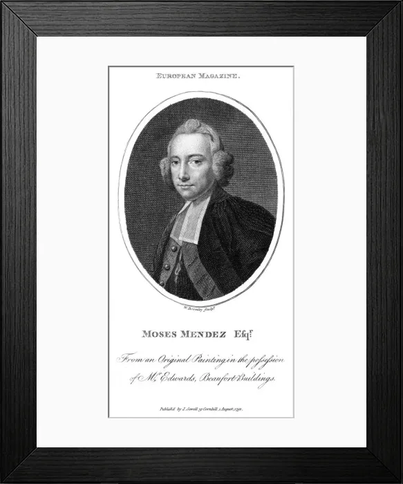 Framed Print : Moses Mendes Framed Print : Moses Mendes