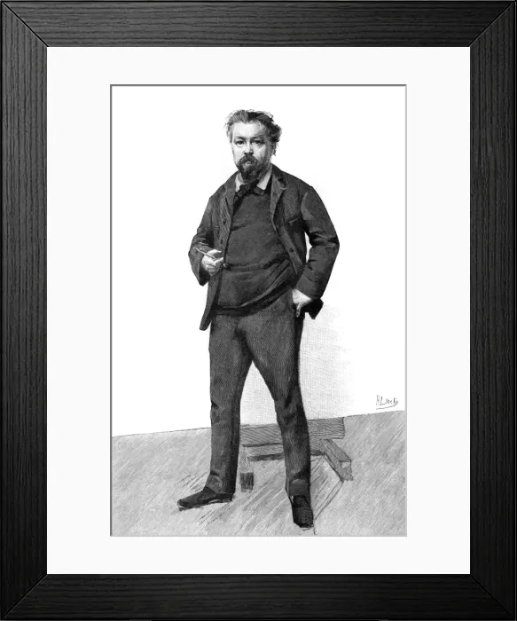 Framed Print : Luc-Olivier Merson Framed Print : Luc-Olivier Merson