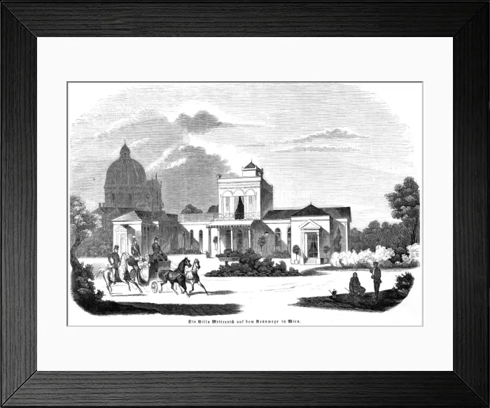 Framed Print : Metternichs Residence Framed Print : Metternichs Residence