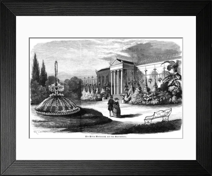 Framed Print : Metternichs Residence 2