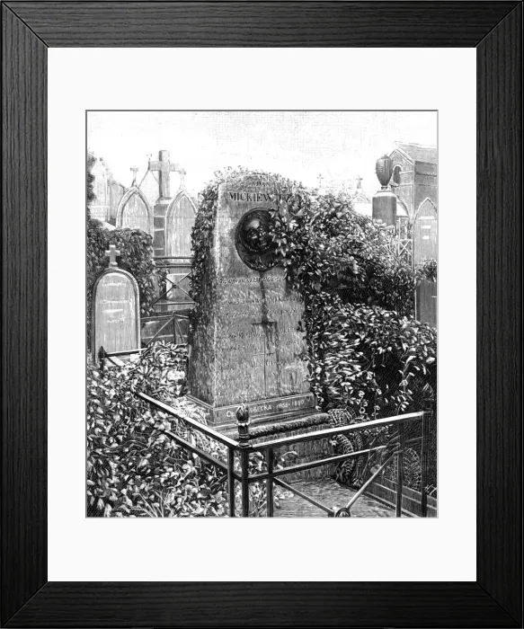 Framed Print : Grave of Mickiewicz Framed Print : Grave of Mickiewicz