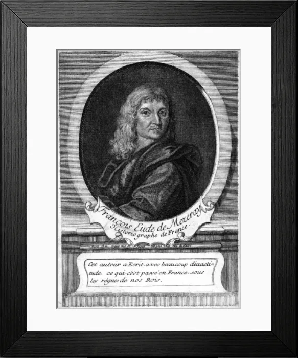 Framed Print : Francois Mezeray - 2 Framed Print : Francois Mezeray - 2