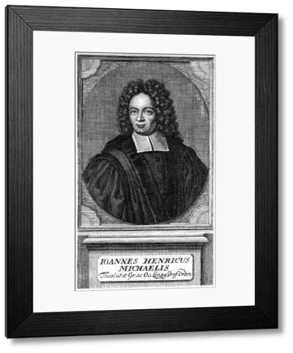 Framed Print : Johann Hein. Michaelis Framed Print : Johann Hein. Michaelis