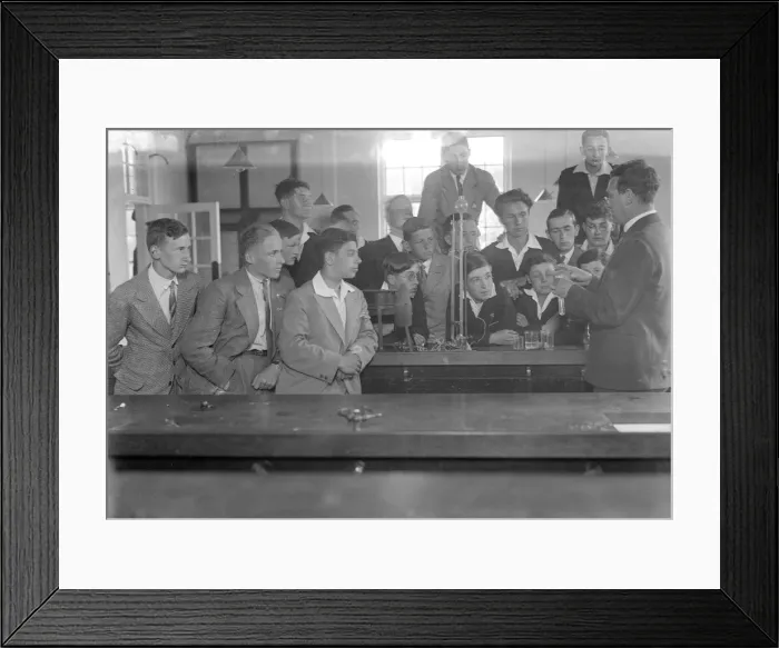 Framed Print : Anglo-German Chemistry Framed Print : Anglo-German Chemistry