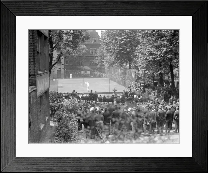 Framed Print : Tennis at Bishopsgate Framed Print : Tennis at Bishopsgate