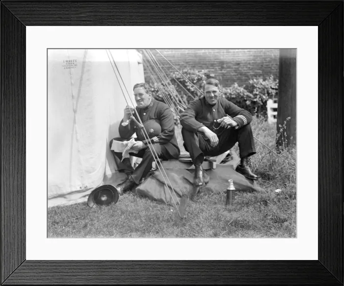 Framed Print : POLICEMENs PICNIC Framed Print : POLICEMENs PICNIC