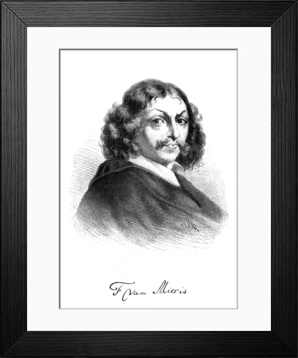 Framed Print : Franz Van Mieris - 1 Framed Print : Franz Van Mieris - 1