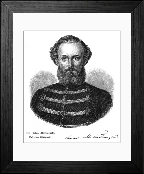 Framed Print : Ludwik Mieroslawski Framed Print : Ludwik Mieroslawski