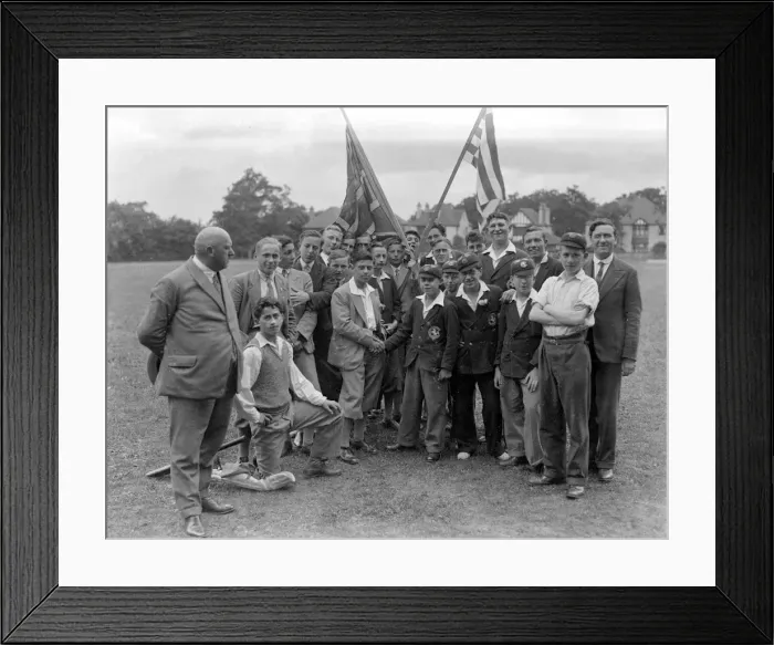 Framed Print : German English Exchange Framed Print : German English Exchange