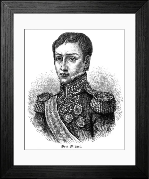 Framed Print : Dom Miguel, Claimant Framed Print : Dom Miguel, Claimant