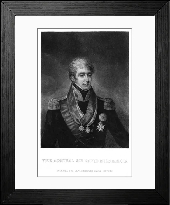 Framed Print : Sir David Milne, Naval Framed Print : Sir David Milne, Naval