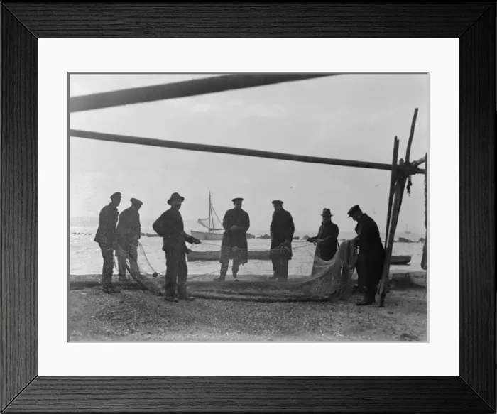 Framed Print : Margate Fishermen Framed Print : Margate Fishermen