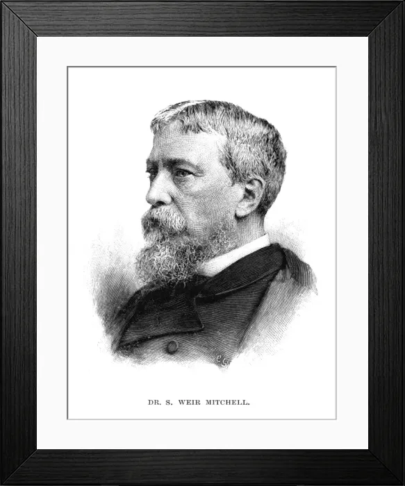 Framed Print : Silas Weir Mitchell - 3 Framed Print : Silas Weir Mitchell - 3
