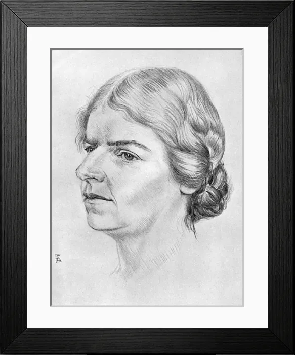 Framed Print : Naomi Mitchison - 2 Framed Print : Naomi Mitchison - 2
