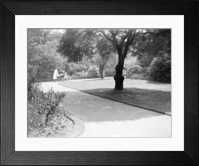 Framed Print : Princesses in Park 1931 Framed Print : Princesses in Park 1931