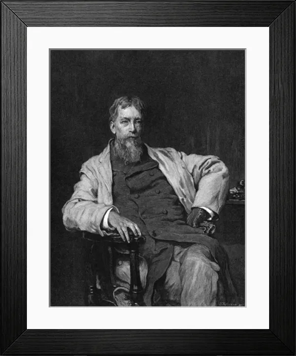 Framed Print : Silas Weir Mitchell - 2 Framed Print : Silas Weir Mitchell - 2