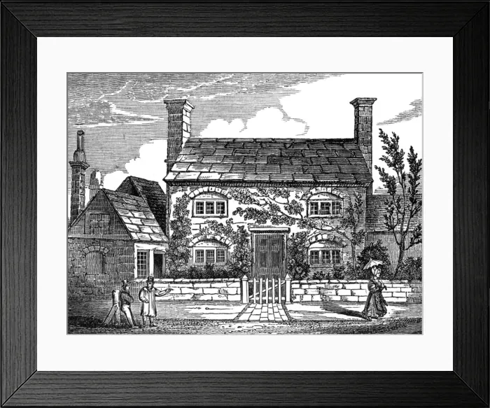 Framed Print : Miss Mitfords Home Framed Print : Miss Mitfords Home