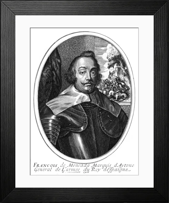 Framed Print : Francisco De Moncada Framed Print : Francisco De Moncada