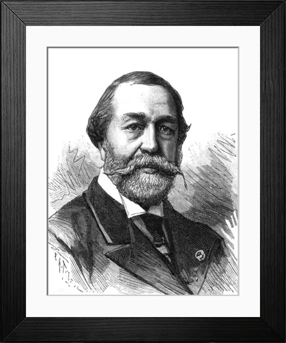 Framed Print : Theodose Comte Moncel Framed Print : Theodose Comte Moncel